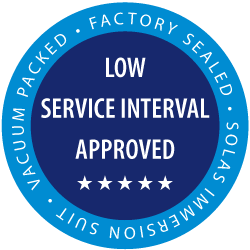 Vacuum packed immersion suits