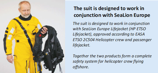 Pilot survival suit accessories